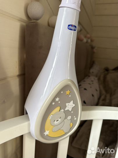 Мобиль на кроватку ночник детский Chicco
