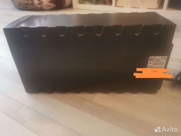 Ибп PowerCom Raptor RPT-600A euro, 600вa