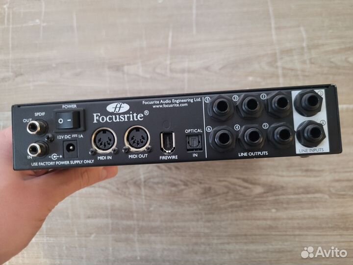 Звуковая карта Focusrite Saffire PRO 24