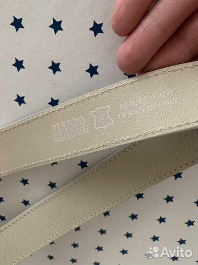 Мужской кожаный ремень