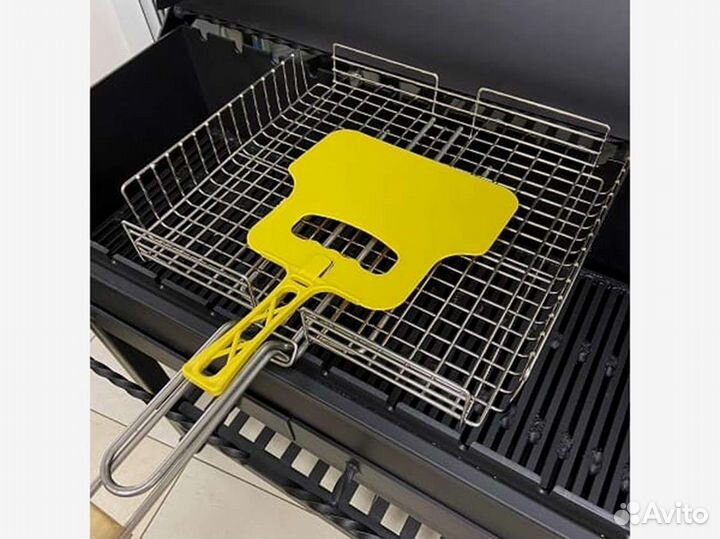 Решетка для барбекю усиленная 410х370мм