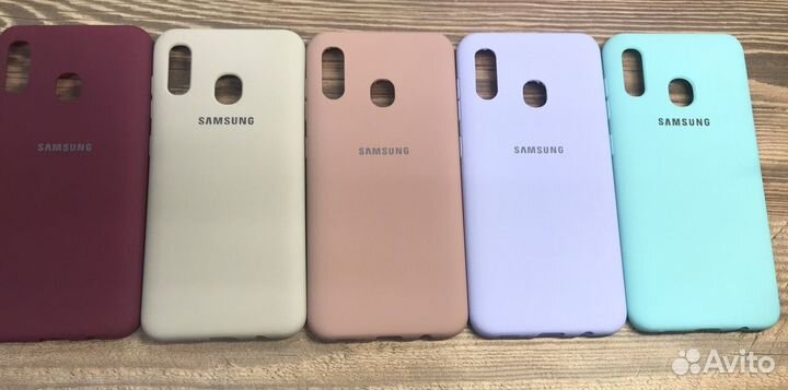 Чехлы силиконовые samsung A20/A30