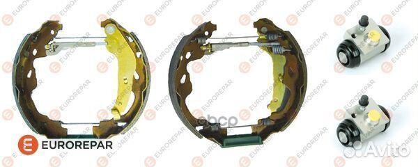 Колодки торм.бар.к-т. с цилиндром toyota yaris