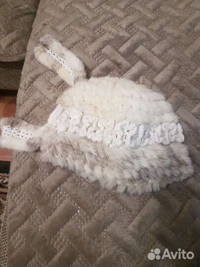 Шапка норковая женская