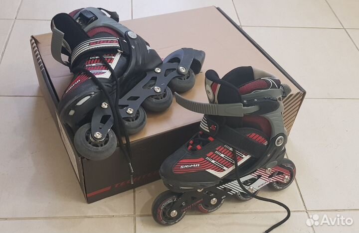 Роликовые коньки детские раздвижные