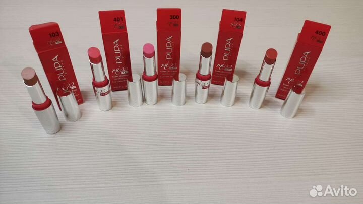 Новая помада и блеск для губ от фирмы pupa