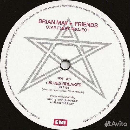 Виниловая пластинка May, Brian - Star Fleet Sessio