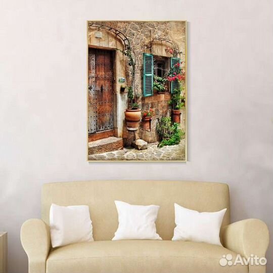 Картина маслом в стиле кантри