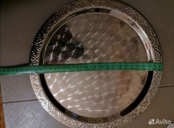 Поднос металлический СССР