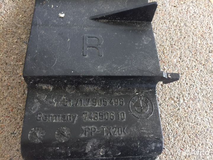 Воздуховод радиатора правый BMW E60 E61