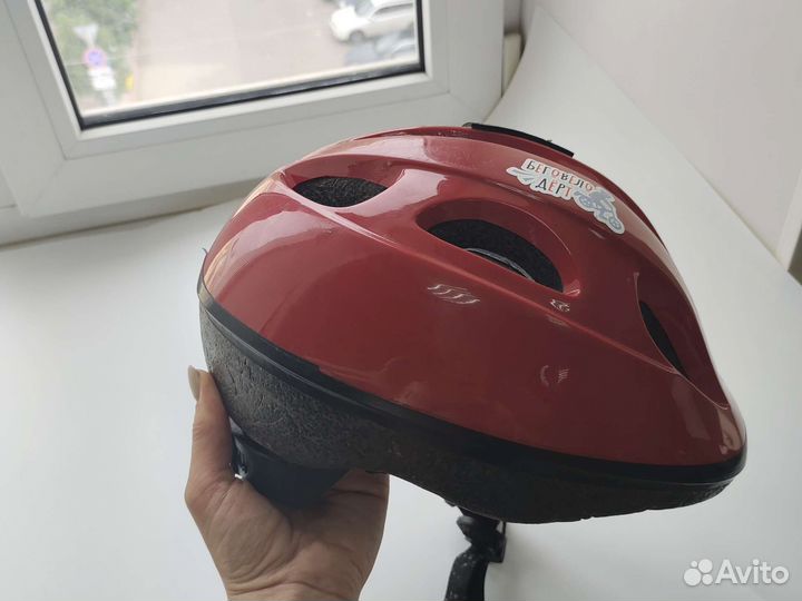 Велошлем детский+защита голени