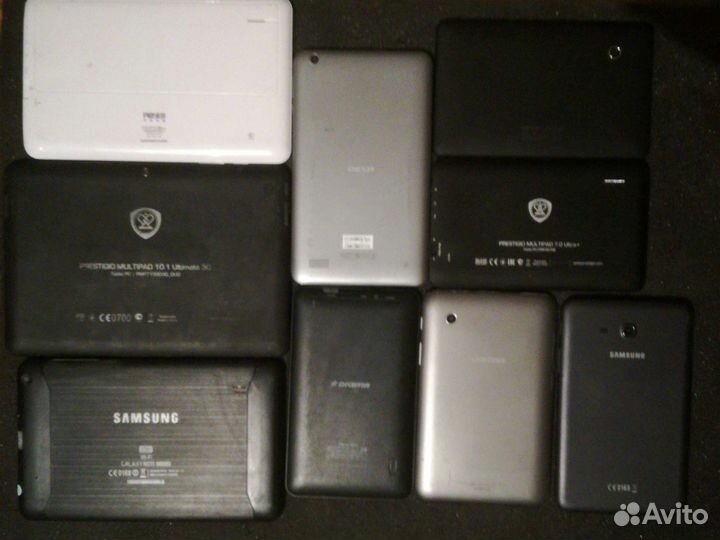 Планшеты 9 шт на восстановление з/п