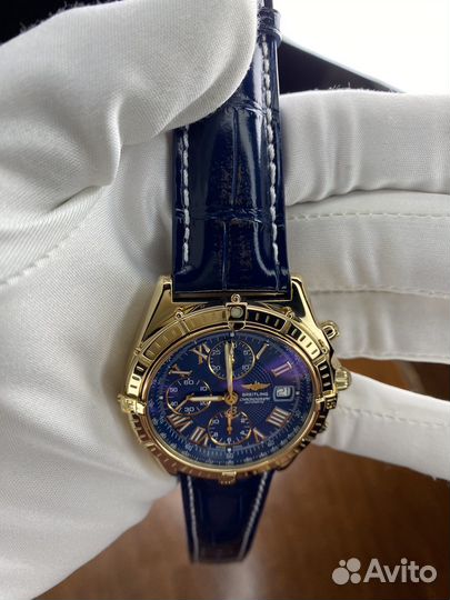 Breitling Chronomat 44mm Золотые, Синие