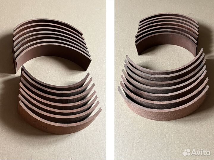 Накладки СССР на тормозные колодки Москвич