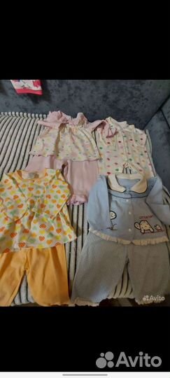 Одежда для девочки 62-86 пакетом