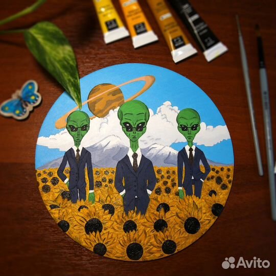 Картина маслом на холсте