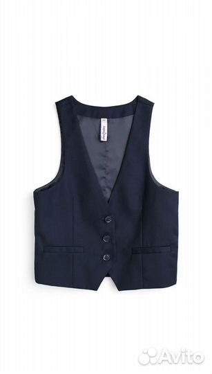 Новый комплект рубашка и жилет