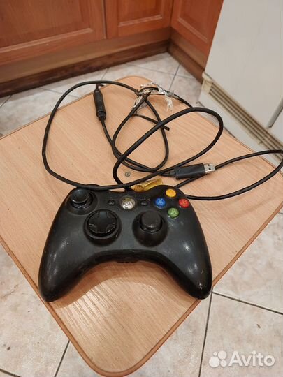 Геймпад xbox 360 проводной