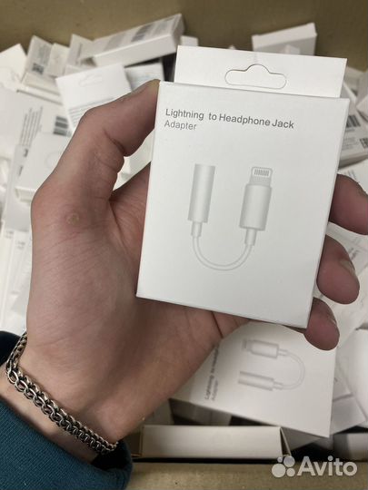 Переходник для iPhone Lightning на Jack 3,5mm
