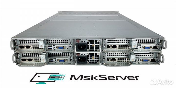 Сервер Supermicro 2028TP-HC1R 2x E5-2640v4 512Gb