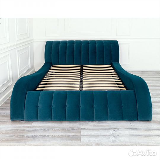 Кровать 160х200 морская волна Мадрид