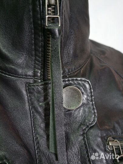 Кожаная куртка мягушка от Esprit 44