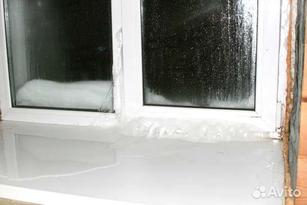 Устронение промерзания окон
