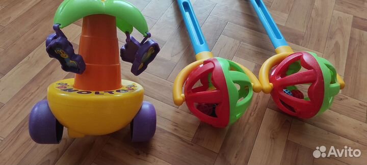 Каталка на палочке