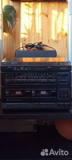 Музыкальный центр с винилом