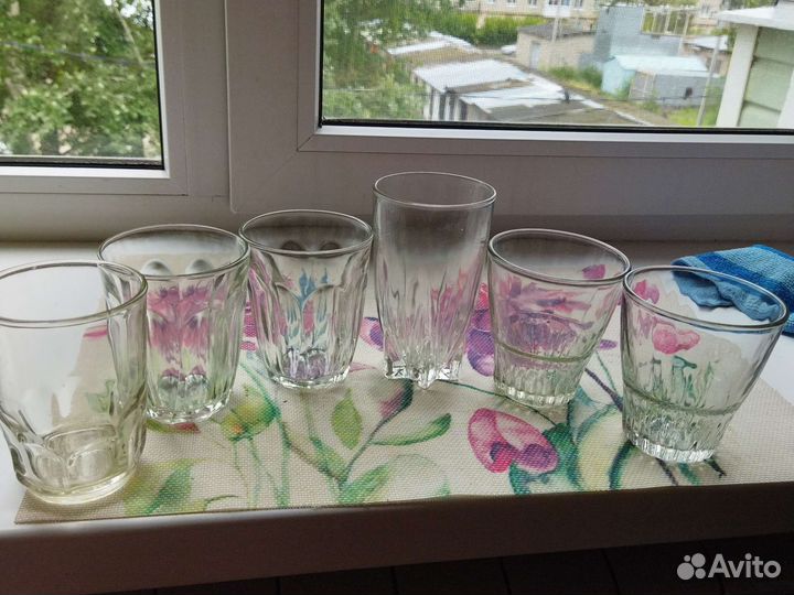 Стаканы граненые СССР