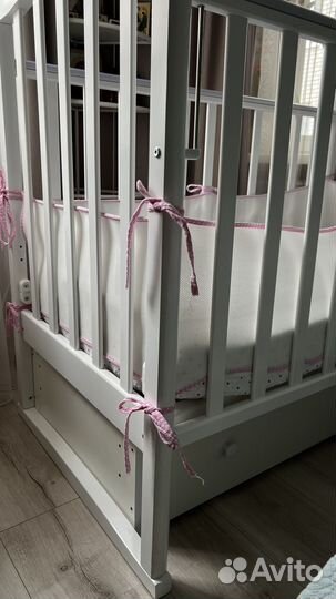 Бортики в детскую кроватку