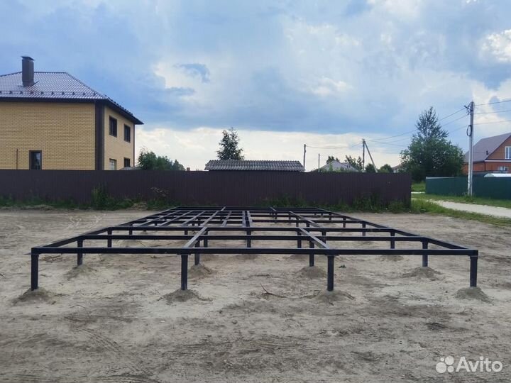 Монтаж винтовых свай под ключ