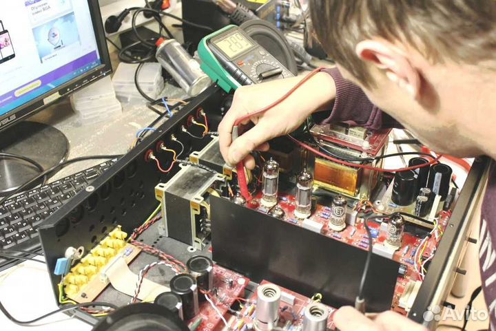 Ремонт аудиотехники, колонок, ресивера и усилителя