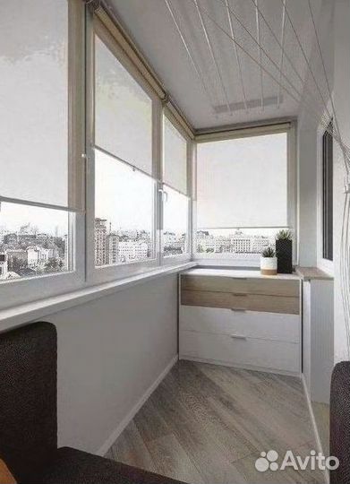 Остекление балконов