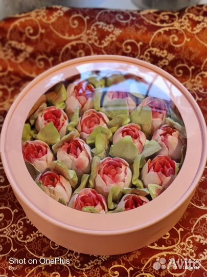 Зефирные цветы,зефир