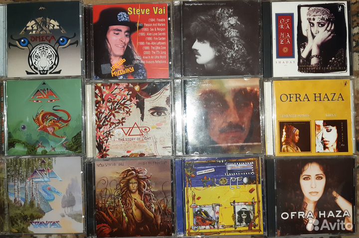 Диски российских и зарубежных исполнителей-500