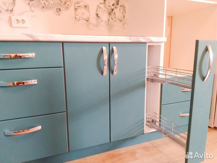 Кухонный гарнитур. Угловая кухня глянец ксп:39952