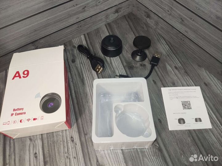 Мини камера видеонаблюдения А9 1080hd