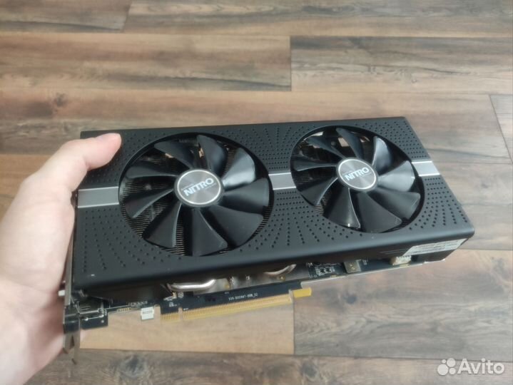 Видеокарта rx580 4gb