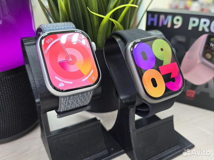 Часы Apple Warch 9, 45mm, amoled экран