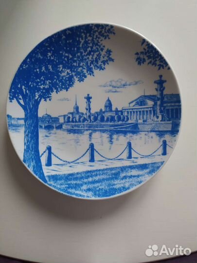 Тарелка настенная лфз ussr