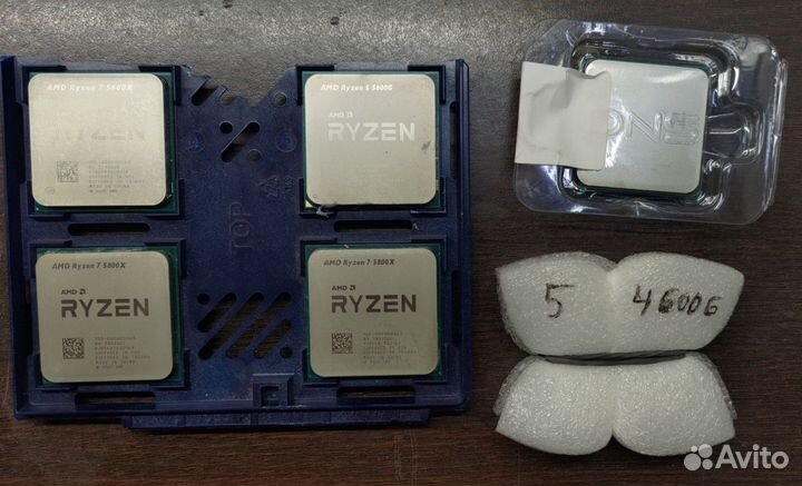 Процессоры Intel AMD Ryzen 5 7 i5