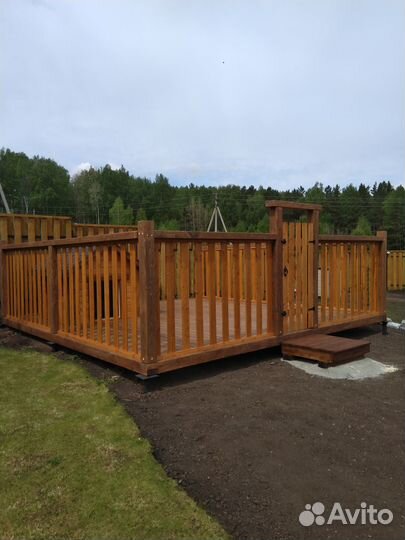 Будка для собаки, вольер