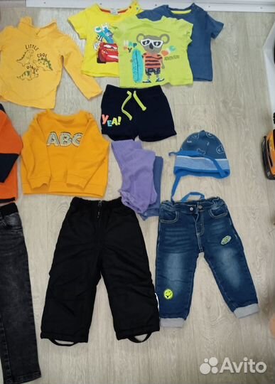 Детские вещи пакетом на мальчика