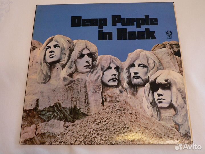 Виниловая пластинка Deep Purple-In Rock 1970 год