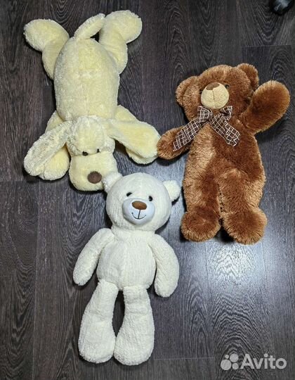 Игрушки мягкие 3шт