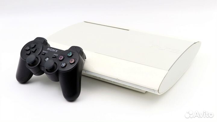 Sony PS3 Super Slim 500 Gb (cech 40XX) White HEN