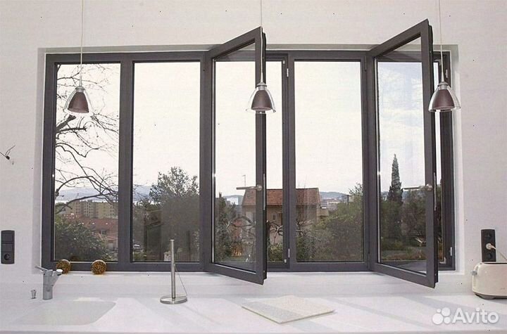 Окна алюминиевые в любое помещение