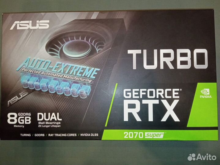 Видеокарта GeForce RTX 2070 Super