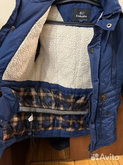 Куртка зимняя для мальчика размер 134